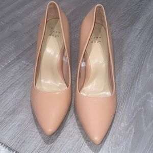 Blush/nude Target Heel